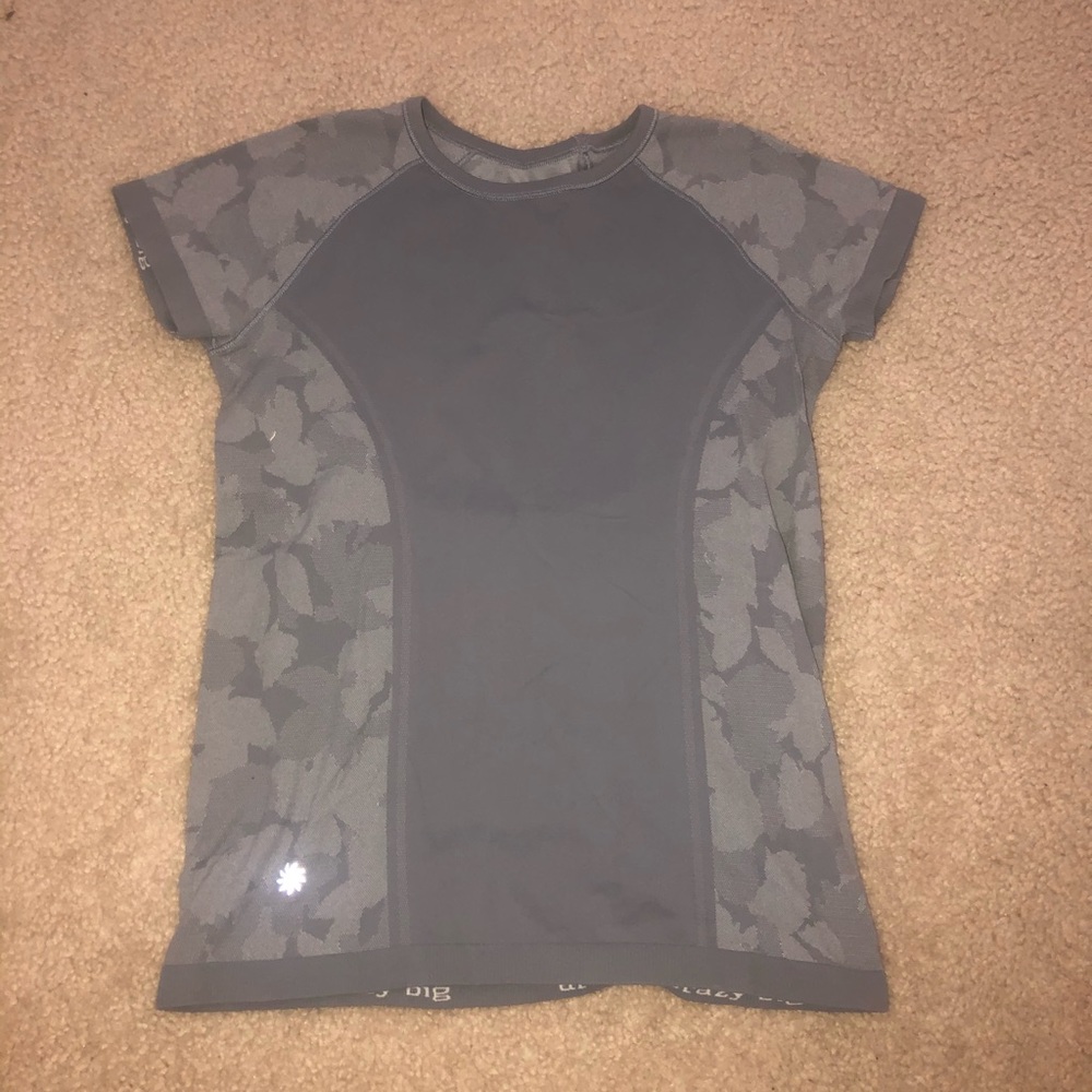 Grey girls athleta t-shirt